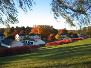 The view from our house on Hanscom AFB