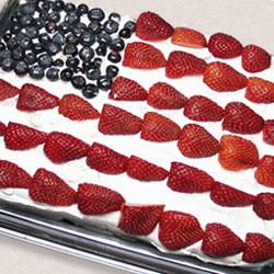 4th of july cake