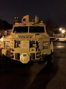 We got to climb around in this.