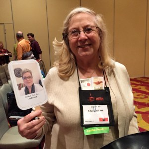 Jacki with Agatha nominee Lea Wait!