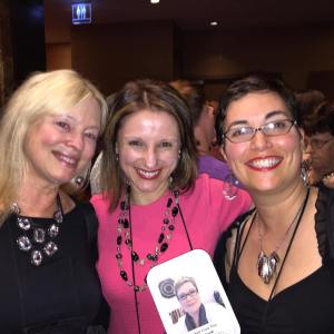 Kate Flora, Liz and Jessie take Jacki to the banquet!