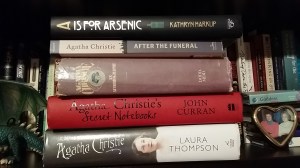 Agatha books on my shelf