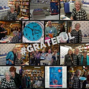 Pictures from launch party for Just Killing Time