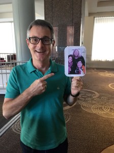 Art Taylor who is also from Northern Virginia is the first person the Wickeds run into after check in!