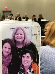 Attending the panel Julie Hennrikus was on. Debra Goldstein was the moderator.