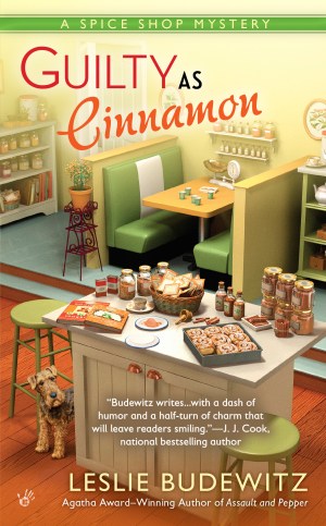 cover of Guilty as Cinnamon by Leslie Budewitz