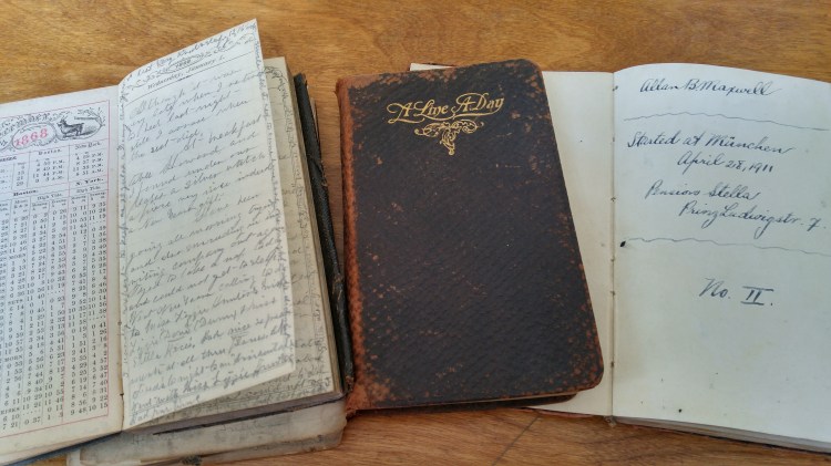 Poppa and Allison's diaries