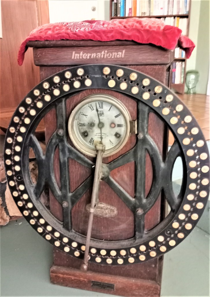 Time Clock from a paper mill